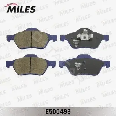 Тормозные колодки MILES E500493