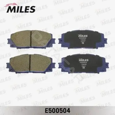 Тормозные колодки MILES E500504