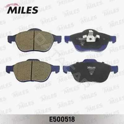 Тормозные колодки MILES E500518