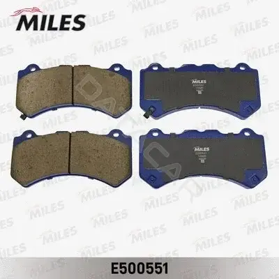 Тормозные колодки MILES E500551