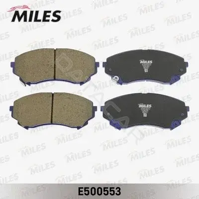 Тормозные колодки MILES E500553