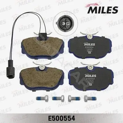 Тормозные колодки MILES E500554