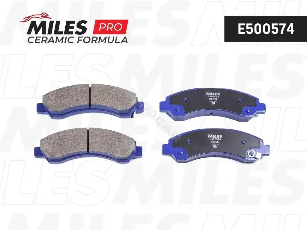 Тормозные колодки MILES E500574