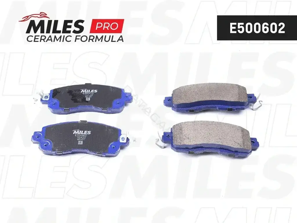 Тормозные колодки MILES E500602