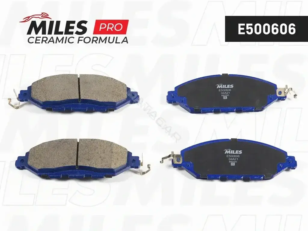 Тормозные колодки MILES E500606
