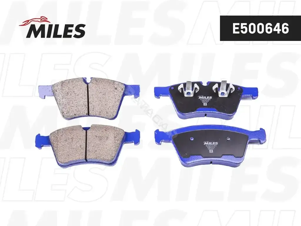 Тормозные колодки MILES E500646