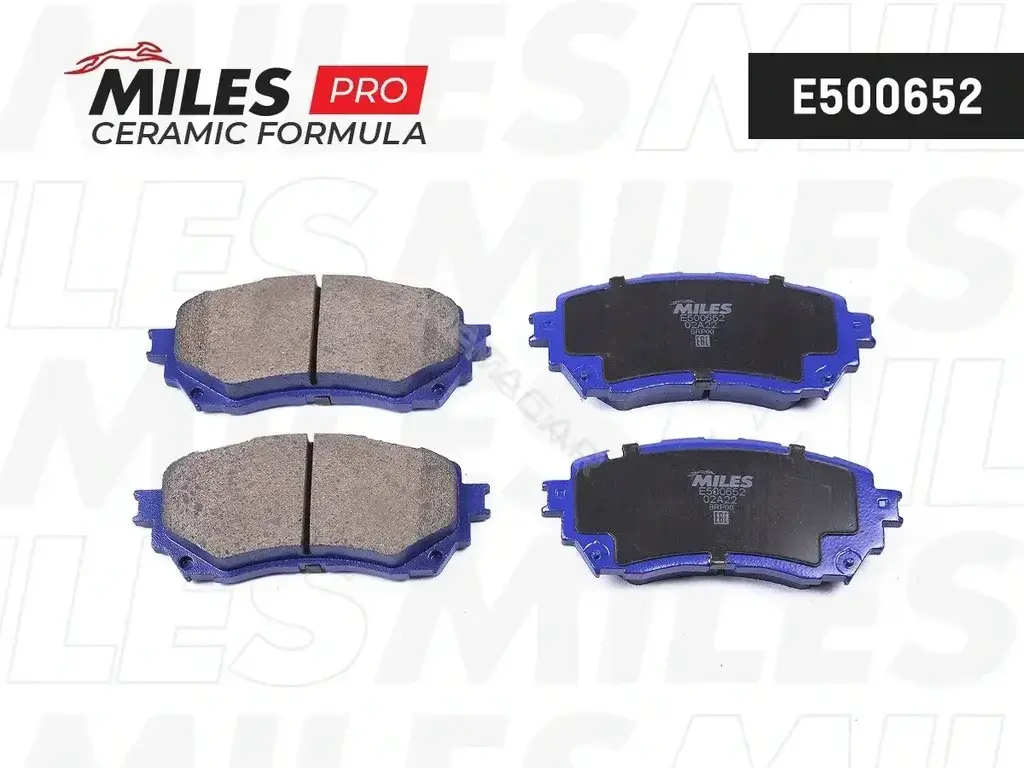 Тормозные колодки MILES E500652