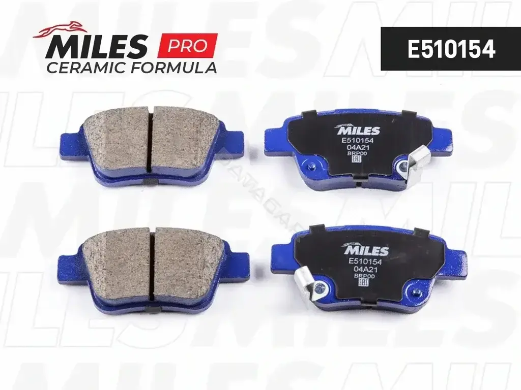 Тормозные колодки MILES E510154