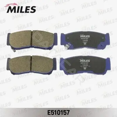 Тормозные колодки MILES E510157