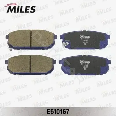 Тормозные колодки MILES E510167