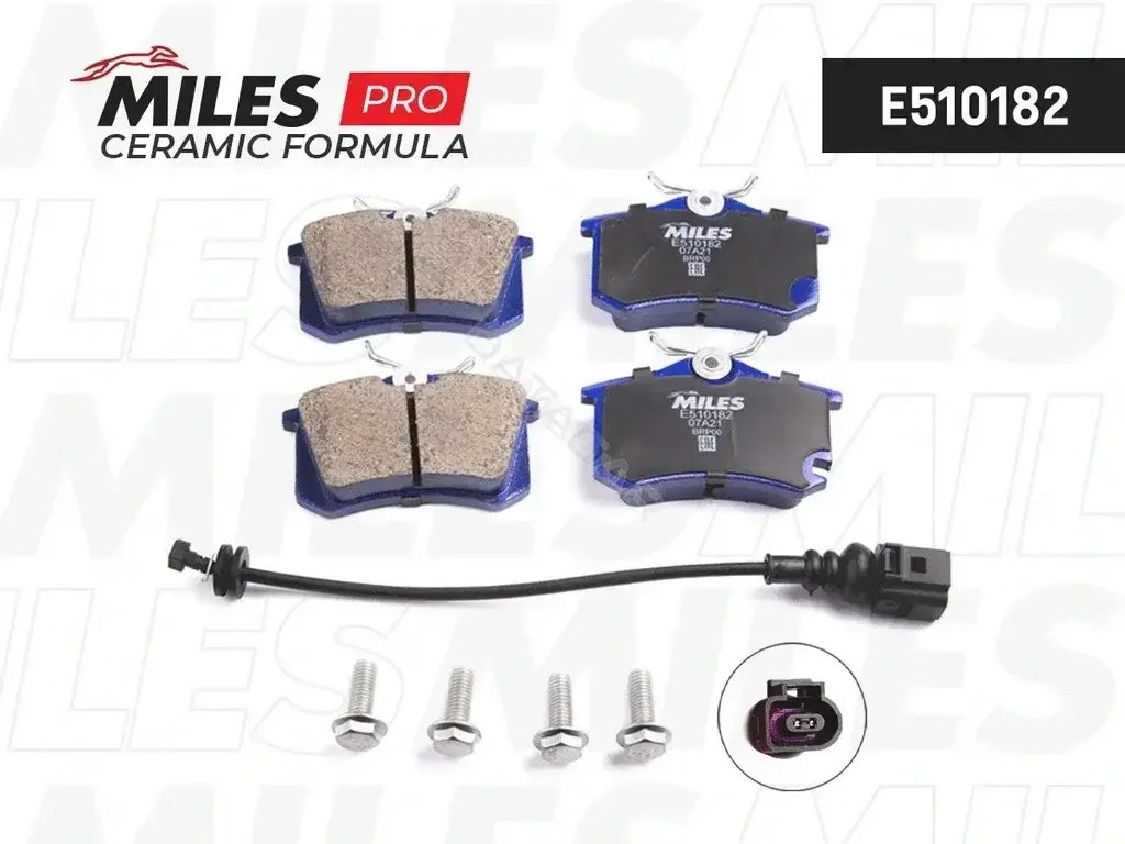 Тормозные колодки MILES E510182