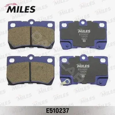 Тормозные колодки MILES E510237