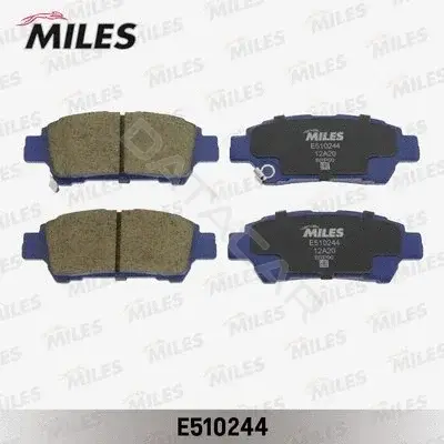 Тормозные колодки MILES E510244