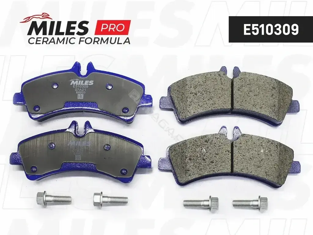 Тормозные колодки MILES E510309