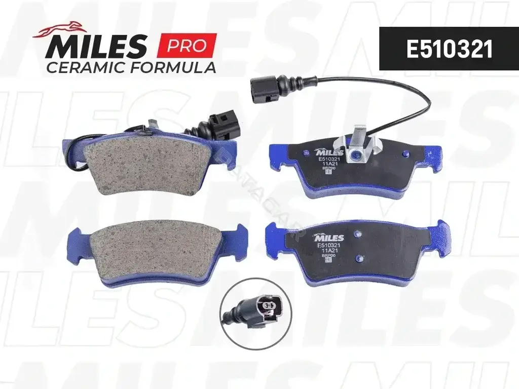 Тормозные колодки MILES E510321