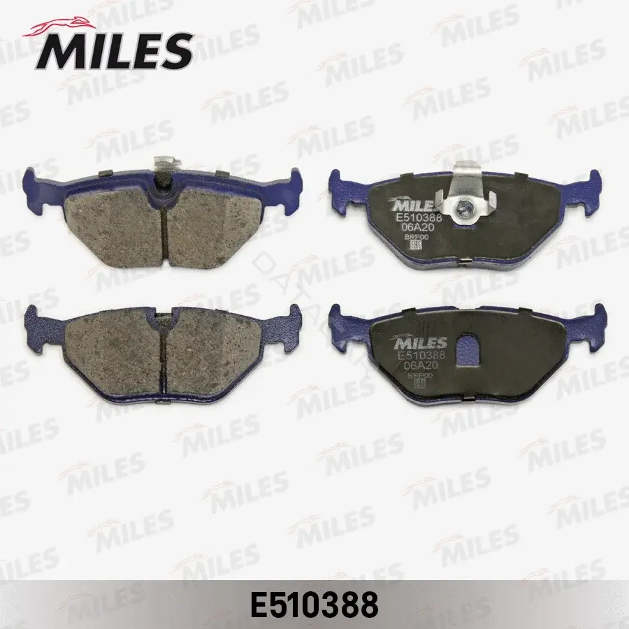 Тормозные колодки MILES E510388