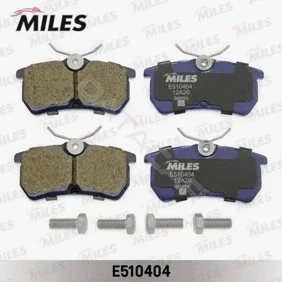 Тормозные колодки MILES E510404