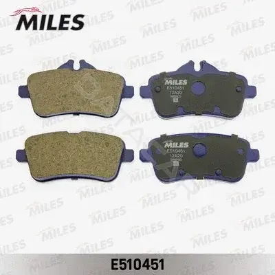 Тормозные колодки MILES E510451