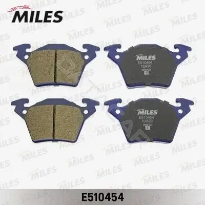 Тормозные колодки MILES E510454