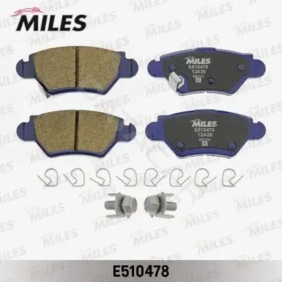 Тормозные колодки MILES E510478
