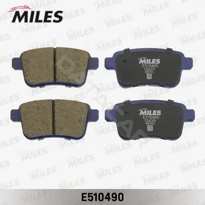 Тормозные колодки MILES E510490