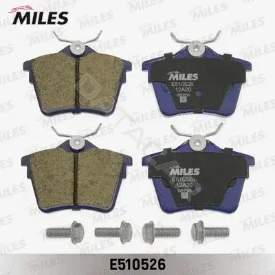 Тормозные колодки MILES E510526