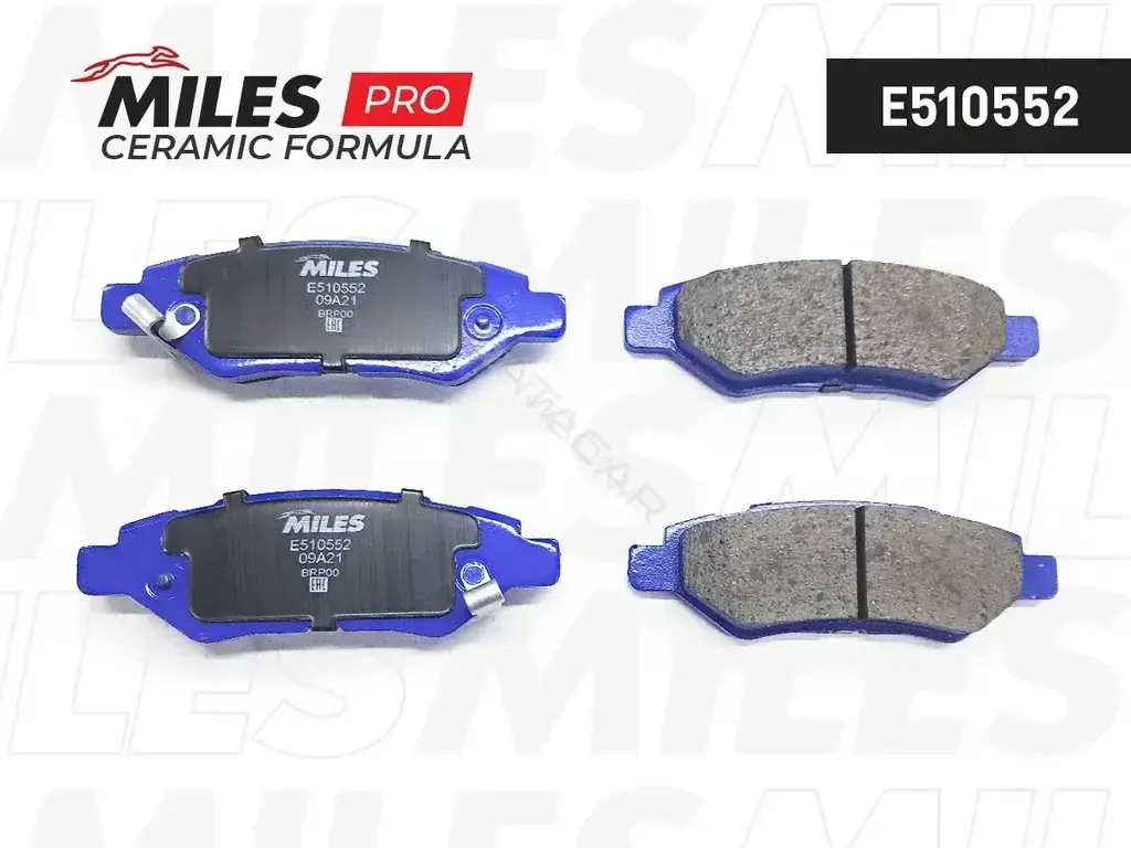 Тормозные колодки MILES E510552