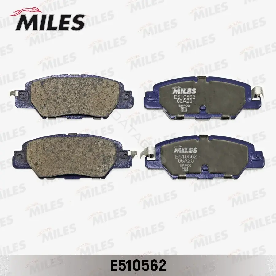 Тормозные колодки MILES E510562