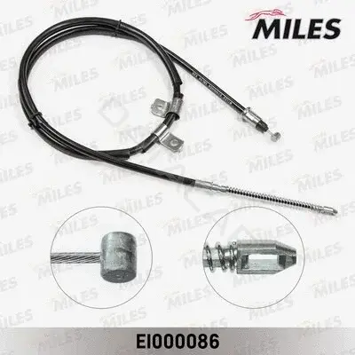 Трос ручника MILES EI000086