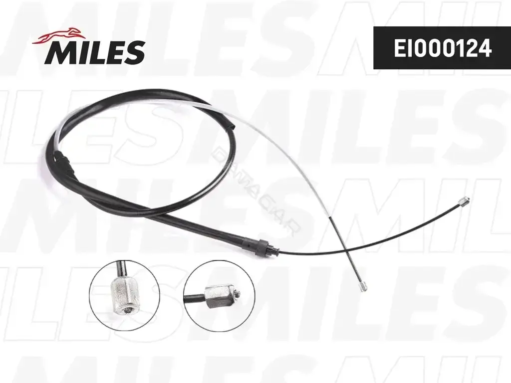 Трос ручника MILES EI000124