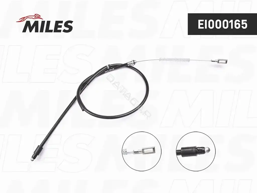 Трос ручника MILES EI000165
