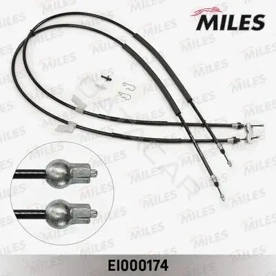Трос ручника MILES EI000174