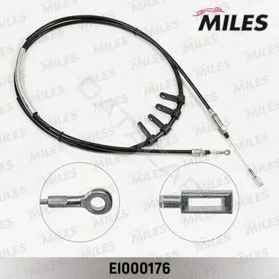 Трос ручника MILES EI000176