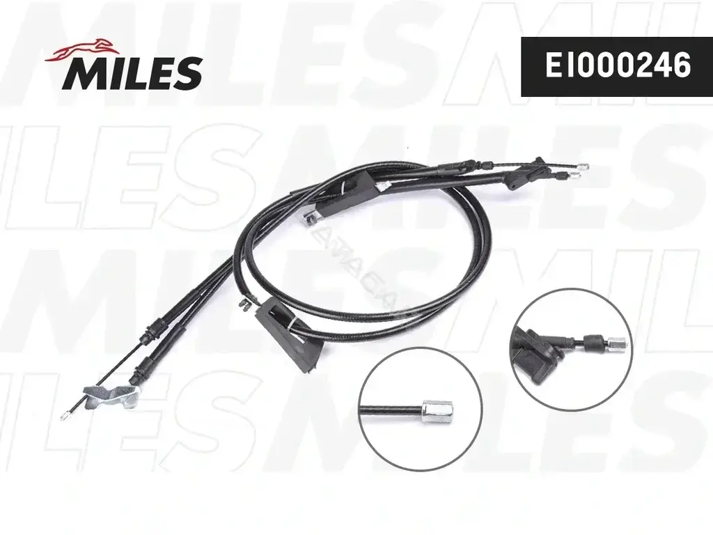 Трос ручника MILES EI000246