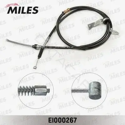 Трос ручника MILES EI000267
