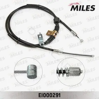 Трос ручника MILES EI000291