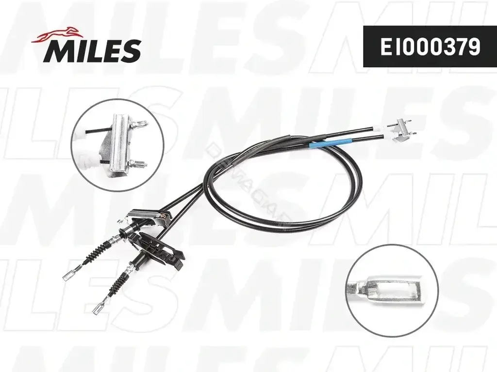 Трос ручника MILES EI000379