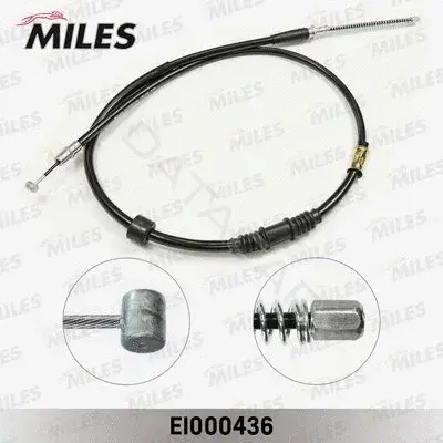 Трос ручника MILES EI000436