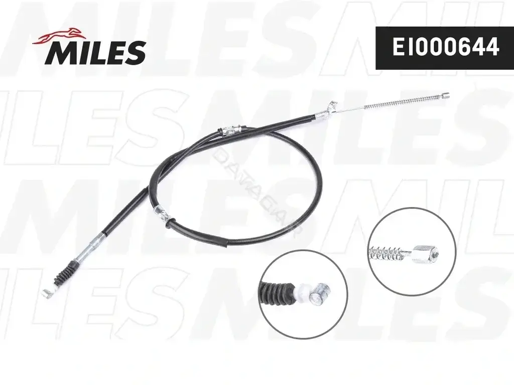 Трос ручника MILES EI000644