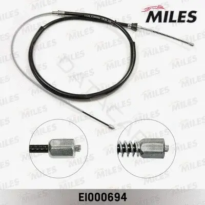Трос ручника MILES EI000694