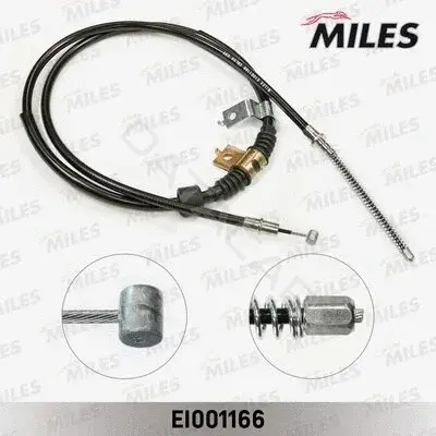 Трос ручника MILES EI001166
