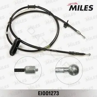 Трос ручника MILES EI001273