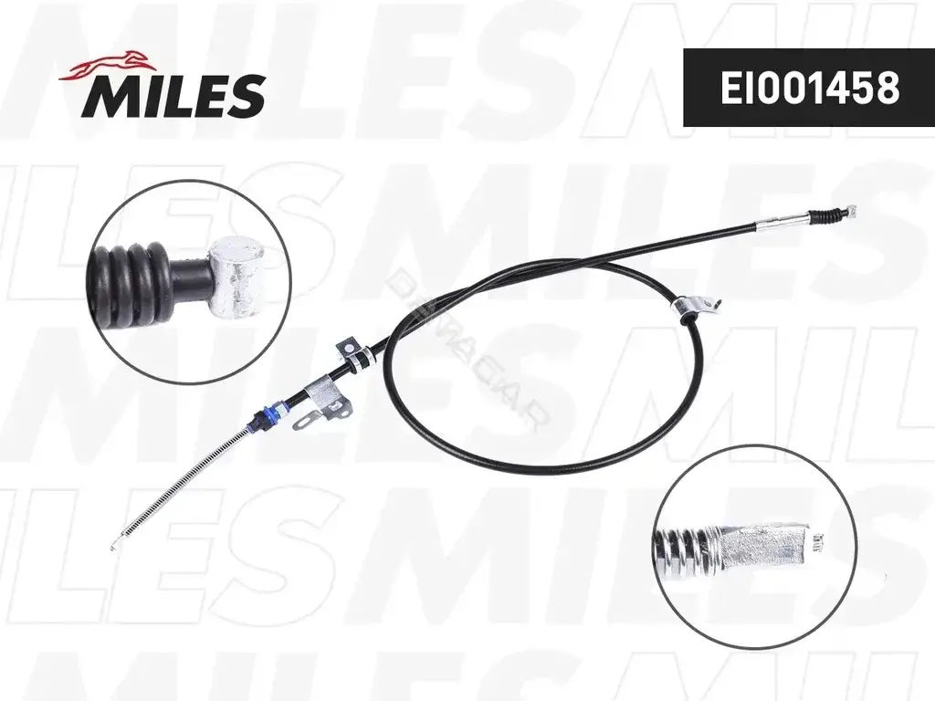 Трос ручника MILES EI001458