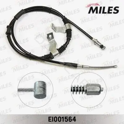 Трос ручника MILES EI001564