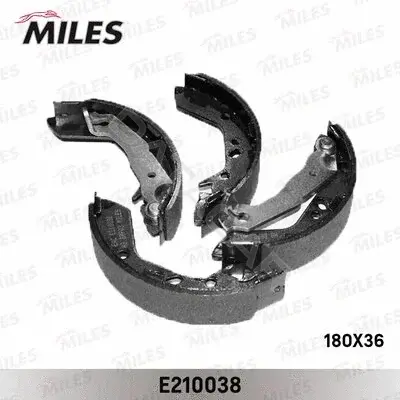 Барабанные колодки MILES E210038