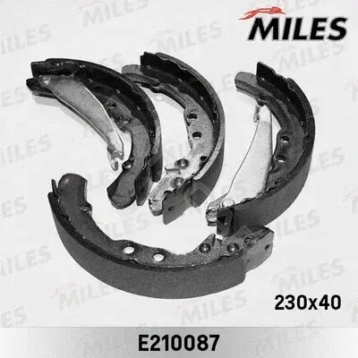Барабанные колодки MILES E210087