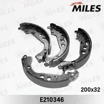 Барабанные колодки MILES E210346