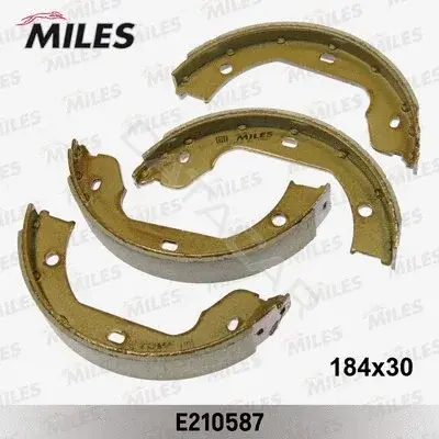 Барабанные колодки MILES E210587
