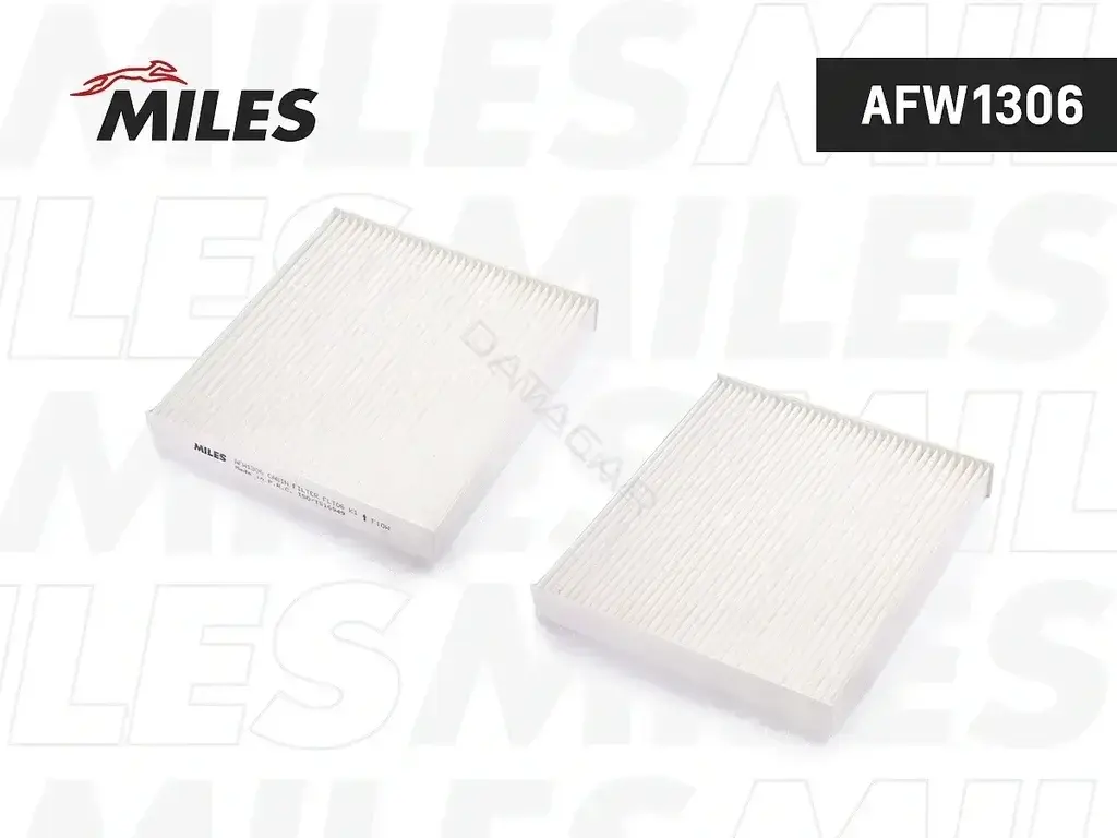 Фильтр салонный MILES AFW1306