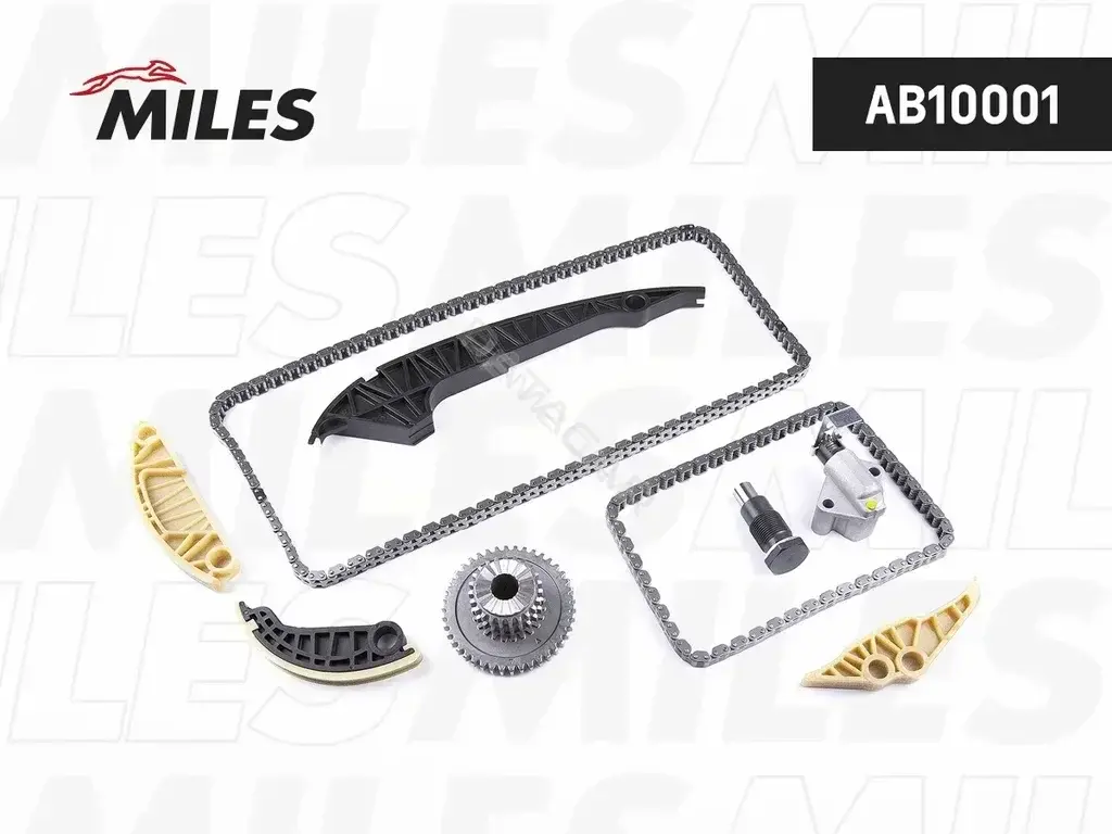 Комплект цепи ГРМ MILES AB10001